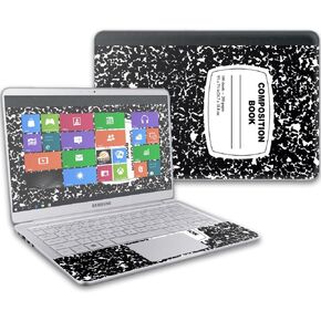 MightySkins Skin Compatible with Samsung Notebook 9 13" (2017) wrap Cover Sticker Skins Composition Book