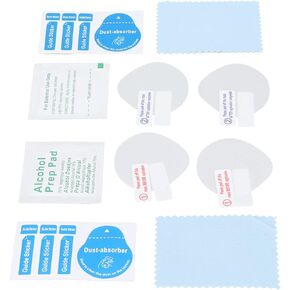 4Pcs VR Glasses HD Lens Protective Film for Oculus Quest 2, Scratch Proof, Sweat Proof, Dust Proof, Virtual Reality Glasses Accessories Lens Film Protective