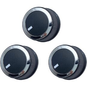 84141127 3pcs Express Heater AC Temperature Control Knob Fit for 2008-2017 Chevrolet