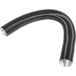 X AUTOHAUX 42mm Inner Diameter Car Heater Ducting Pipe Warm Air Ducting Hose Vent Black