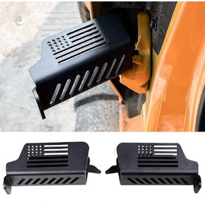 BESTAOO Door Hinge Front Foot Peg Rest Pedal for Ford Bronco Accessories 2021 2022 2023 2024 2 Door 4 Door - 1 Pair