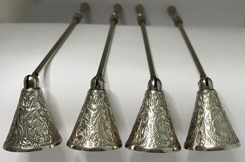 بيدرمان وأولاده مطفأة الشموع التقليدية المزخرفة، 22.86 سم، نيكل in Kuwait