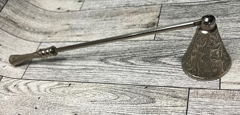 بيدرمان وأولاده مطفأة الشموع التقليدية المزخرفة، 22.86 سم، نيكل in Kuwait