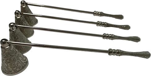 بيدرمان وأولاده مطفأة الشموع التقليدية المزخرفة، 22.86 سم، نيكل in Kuwait