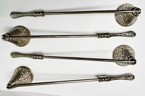 بيدرمان وأولاده مطفأة الشموع التقليدية المزخرفة، 22.86 سم، نيكل in Kuwait