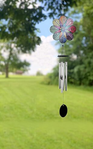 استوديوهات السجادة الحمراء، رنين، طوطم قوس قزح معدني مقاس 28 بوصة in Kuwait