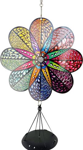 استوديوهات السجادة الحمراء، رنين، طوطم قوس قزح معدني مقاس 28 بوصة in Kuwait