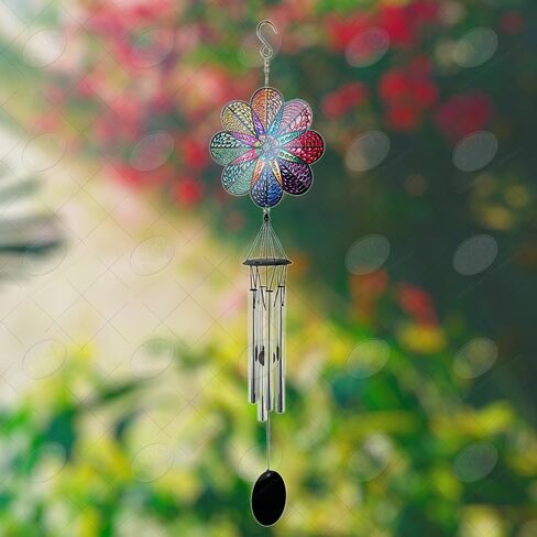 استوديوهات السجادة الحمراء، رنين، طوطم قوس قزح معدني مقاس 28 بوصة in Kuwait