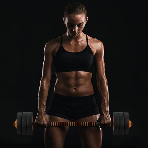 مجموعة دمبل الأوزان الحيوية، مجموعة دمبل قابلة للتعديل تصل إلى 40 59 90 رطلاً، مجموعة أوزان للتمرين المنزلي مع موصل، مجموعة أوزان منزلية غير دوارة، مثلث، خليط أسمنتي in Kuwait