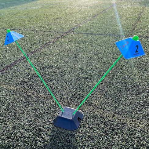 مخاريط إدراكية سريعة اللعب - مجموعة مكونة من 16 مخاريط كرة قدم ملونة نابضة بالحياة مع مخروط تدريب كرة قدم مرقم ومعدات تدريب in Kuwait