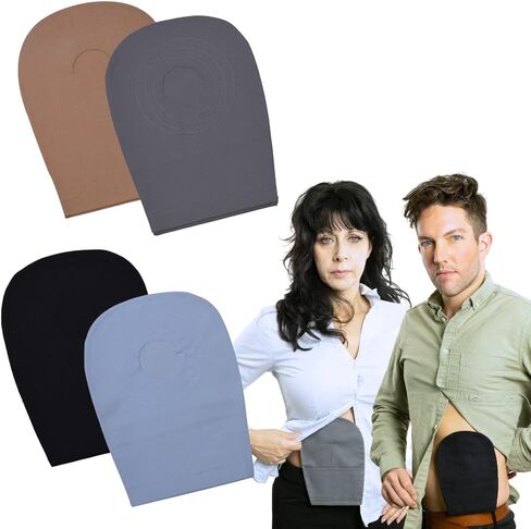 غطاء كيس الفغرة للجنسين من Inspired Comforts مع فتحة شفة مفتوحة قابلة للتخصيص - 4 عبوات in Kuwait