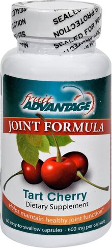 Montmorency Tart Cherry Capsules Joint Formula 1200 mg per serving - 60 Vegetarian Capsules in Saudi Arabia