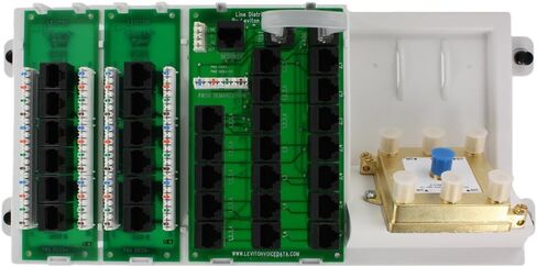 Leviton 47611-C6 CAT6 EXPANS BOARD TIA A/B WIRING 6PORT in Saudi Arabia