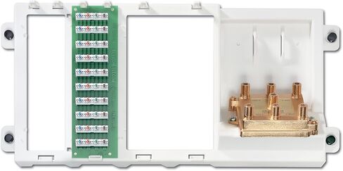 Leviton 47611-C6 CAT6 EXPANS BOARD TIA A/B WIRING 6PORT in Saudi Arabia