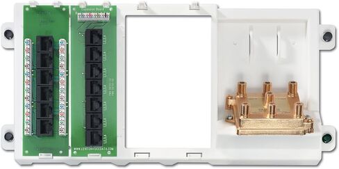 Leviton 47611-C6 CAT6 EXPANS BOARD TIA A/B WIRING 6PORT in Saudi Arabia