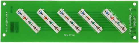 Leviton 47611-C6 CAT6 EXPANS BOARD TIA A/B WIRING 6PORT in Saudi Arabia