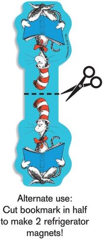 Raymond Geddes 70416 Dr. Seuss Dr. Seuss Assorted Tab Bookmarks for Kids (Pack of 48) in Kuwait