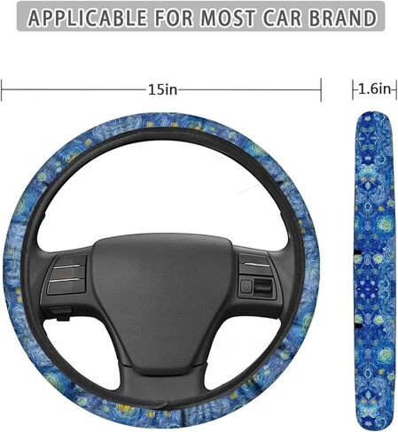 Western Car Seat Covers for Women Full Set,Aztec Tribal Steering Wheel Cover,Seat Belt Cushion,Cup Holder,Wristlet Keychain Lanyard Universal in Saudi Arabia