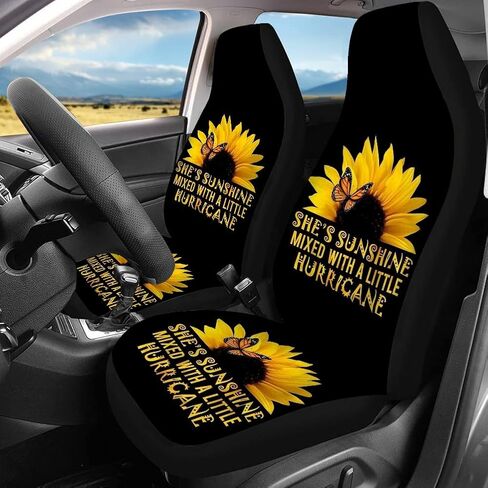 BIGCARJOB Set of 12 Pack African Ethnic Tribe Car Accessories,Car Seat Covers Back Seat Protector,Steering Wheel Cover, Armrest Cover, Seat Belt Pads Cover, Shift Knob Cover Handbrake Cover,Coasters in Kuwait