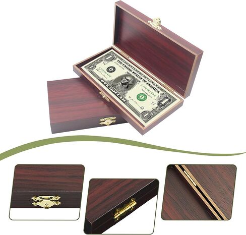 2pcs Wooden Currency Tray Single Compartment Cash Organizer Money Storage Box with Lockable Cover Money Organizer for Cash Moneyboxes Currency Holder Cash Organizer in Saudi Arabia
