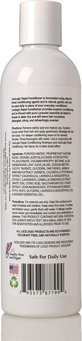 بلسم LiceLogic لطرد القمل، 8oz، نعناع إكليل الجبل - فعال ضد القمل الفائق، يقتل البيض والصئبان، يمنع ويطرد القمل، غير سام، أنزيم مشتق طبيعيًا in Kuwait