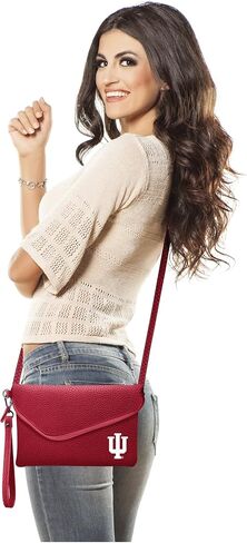 Pebble Fold Over Crossbody Purse in Saudi Arabia