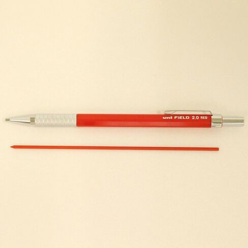 Uni Mechanical Pencil, Field, 2.0mm, Red Lead (M207001P.15) in Saudi Arabia
