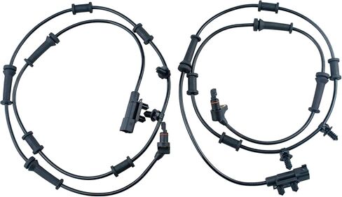 Front ABS Wheel Speed Sensor Left Right fit for Jeep Wrangler 2007 2008 2009 2010 2011 2012 2013 2014 2015 2016 2017, Driver Passenger Side, ALS1918 68003281AC 68003281AA, 2pcs in Saudi Arabia