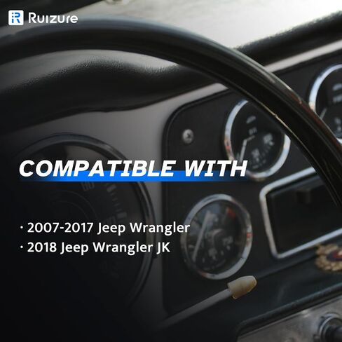 Front ABS Wheel Speed Sensor Left Right fit for Jeep Wrangler 2007 2008 2009 2010 2011 2012 2013 2014 2015 2016 2017, Driver Passenger Side, ALS1918 68003281AC 68003281AA, 2pcs in Saudi Arabia