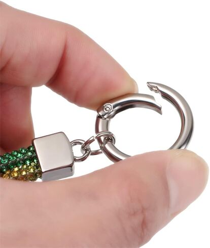 4 Pcs Rhinestone Phone Lanyard,Glitter Bling Cord Lanyard, Bright Wrist Straps for ID Card Keys Cellphones in Saudi Arabia