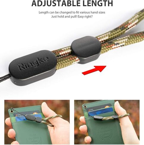Ringke Lanyard Finger Strap (4 Pack) Compatible with Cellphone, Phone Cases, Keys, Cameras, and More in Saudi Arabia