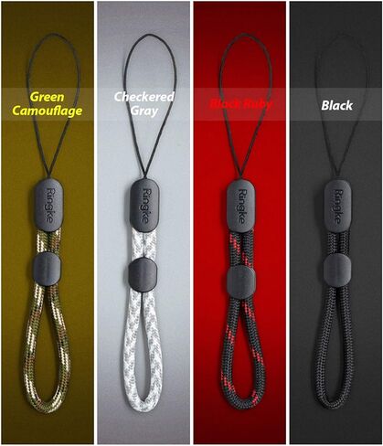 Ringke Lanyard Finger Strap (4 Pack) Compatible with Cellphone, Phone Cases, Keys, Cameras, and More in Saudi Arabia