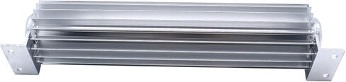 Universal 12" Dual Pass Finned Transmission Cooler trans for C4 C6 700R4 4L60E 727 Aluminum in Saudi Arabia