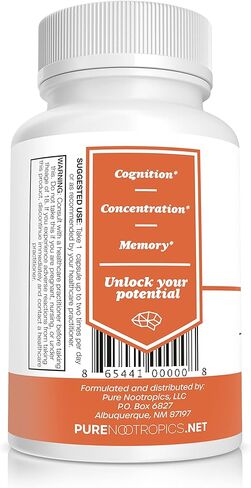 Optimal Choline Complex - Alpha GPC/CDP Citicoline Blend - 300 mg | Cognitive Support | Brain & Muscle Support in Kuwait