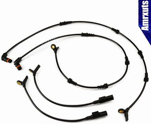 Amrxuts 4Pcs 1645400717+1645400917 Front Rear ABS Wheel Speed Sensor for Mercedes-Benz ML320 ML350 ML450 ML500 ML550 ML63 AMG R320 R350 R500 R63 AMG W164 GL320 GL350 GL450 GL550 in Saudi Arabia