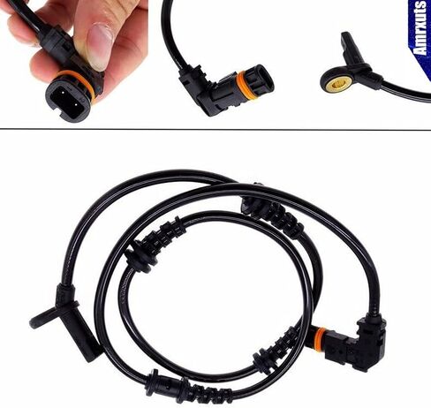 Amrxuts 4Pcs 1645400717+1645400917 Front Rear ABS Wheel Speed Sensor for Mercedes-Benz ML320 ML350 ML450 ML500 ML550 ML63 AMG R320 R350 R500 R63 AMG W164 GL320 GL350 GL450 GL550 in Saudi Arabia
