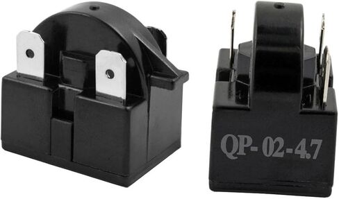 بدء تشغيل ضاغط الثلاجة PTC 3Pin QP2-4.7 متوافق مع الثلاجات الصغيرة والثلاجات المدمجة والمبردات وثلاجات البيرة وثلاجات النبيذ (عبوتان) in Kuwait
