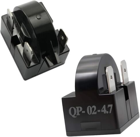 بدء تشغيل ضاغط الثلاجة PTC 3Pin QP2-4.7 متوافق مع الثلاجات الصغيرة والثلاجات المدمجة والمبردات وثلاجات البيرة وثلاجات النبيذ (عبوتان) in Kuwait