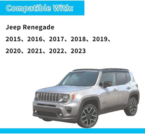 غطاء مصباح خلفي خلفي يسار للسائق حامل مصباح خلفي مع قابس ومصباح متوافق مع Jeep Renegade 2015-2023، 68270892AA in Saudi Arabia