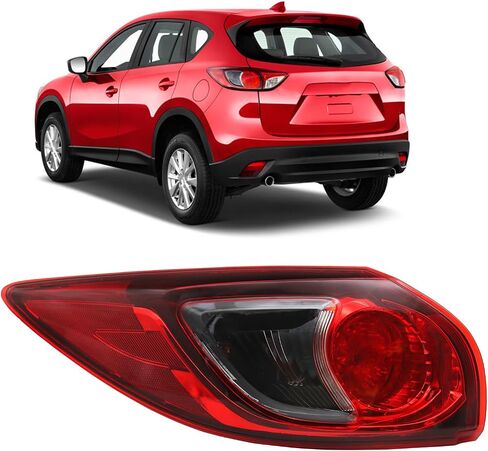 ضوء الذيل الخارجي الأيمن مناسب لـ 2013-2016 Mazda CX-5، استبدال مجموعة مصابيح الهالوجين الخلفية (جانب الركاب الأيمن) in Saudi Arabia
