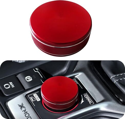 Sport Red Subaru Accessories, for Subaru Forester 2019-2023, Crosstrek 2018-2023, Subaru Impreza Accessories 2017-2023, Interior Trim Air Conditioner Switch Ring 3pcs Red in Saudi Arabia