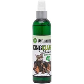 King Kanine Dog Deodorizing Spray - King Klean in Between Natural Pet Deodorizing Spray - Long-Lasting Fresh Scent - Neutralizes Strong Odor and Kills Bacteria - Eco-Friendly - 8oz