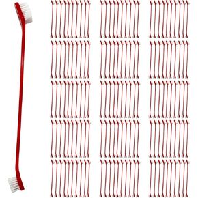 150Pcs Dog Toothbrush Dual Headed Puppy Tooth Brushing Kit Long Handle Soft Grooming Pet Dental Brushes Convenient Double Sided for Pets Puppy Teeth Brush Cleaning Oral Care Supplies-Blue