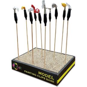 OPHIR MODEL COLL CLILE BASE حامل حامل مع مقاطع تلوين 10x للاختباقات الهواية للهواية DIY