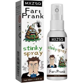 Fart Spray - Extremely Potent Super Stink Odor - Realistic Prank Spray That Smells Like Terrible Gas - Perfect Funny Gift, Stocking Stuffer, and Hilarious Party Gag