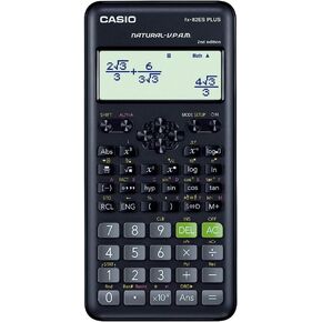 Casio FX82ESPLUSBK, Scientific Calculator, 252 Functions, Black