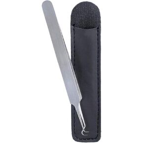 Tick Tweezers For Effective & Fast Tick Removal,Silver,Large