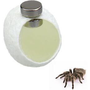 10 Pack Silk Cocoons with Magnets for Jumping Spiders Spoods Hides Silk Cocoon Spider Hide Jumping Spider Enclosure Jumping Spider Habitat Accessories