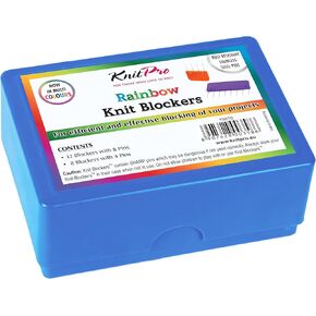 KnitPro Rainbow Knit BLOCKERS PK20, Assorted