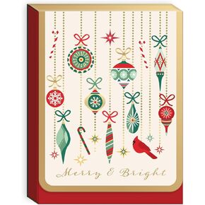 Punch Studio Christmas Ornaments Pocket Notepad (50507)